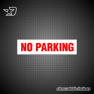 No Parking Signboard
